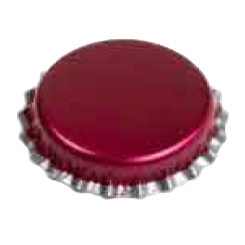 CC26 mm, розовые с серебряной каемкой (10000/коробка)