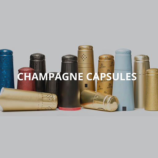 Capsules Champagne 34x90, Noir (2540 un/cart) *
