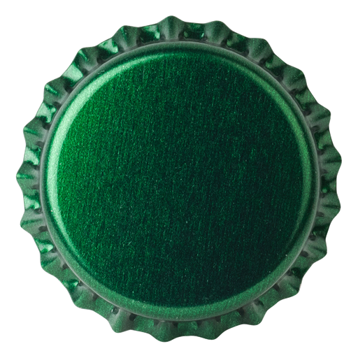 Kapsle 26mm TFS-PVC Free, Dark Green Transparent col. 2251 (10000/box)