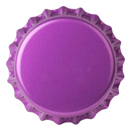 Crown Caps 26mm TFS-PVC Free, Purple  col. 2277 (10000/Коробка)