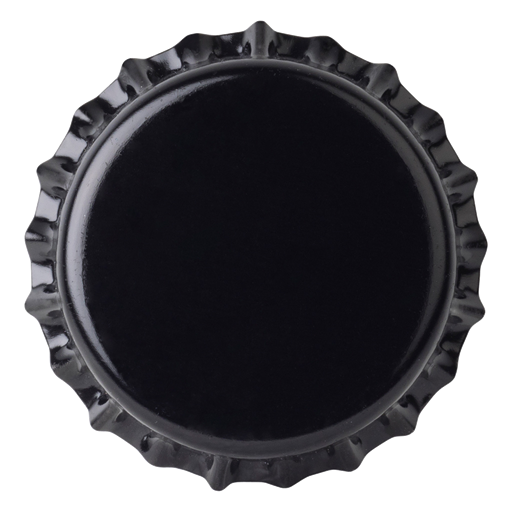 Crown Caps 26 mm TFS-PVC Free, Schwarz col. 2439 (10000/Karton)