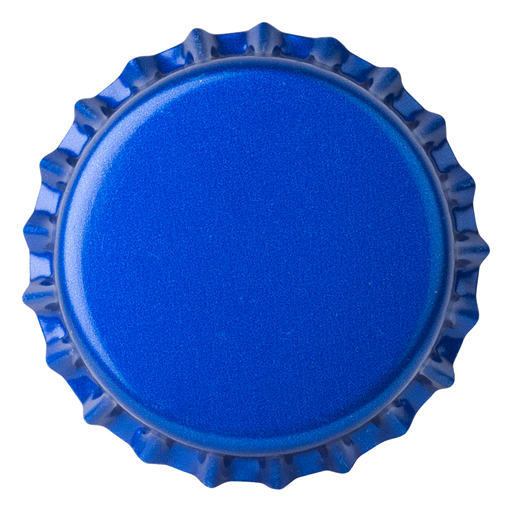 Crown Caps 26 mm TFS-PVC Free, Reflex 青色 col. 2538 (10000/ボックス)