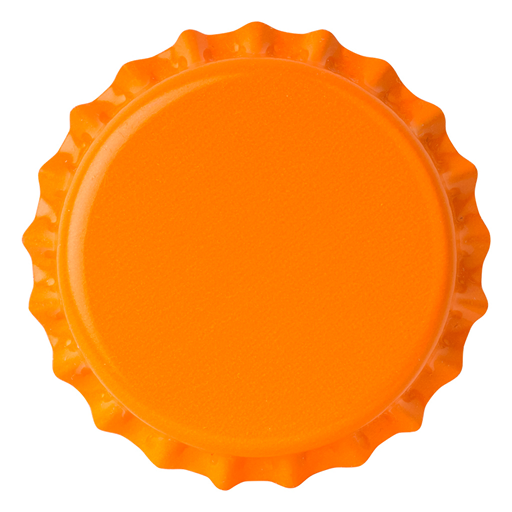 Crown Caps 26mm TFS-PVC Free, Orange col. 2605 (10000/caja)