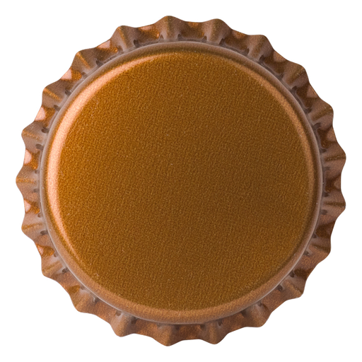 Crown Caps 26 mm TFS-PVC Free, 濃い茶色 col. 2844 (10000/ボックス)