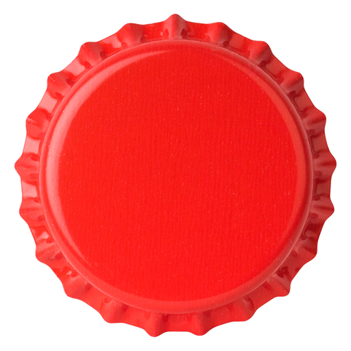 Crown Caps 26 mm TFS-PVC Free, Rot col. 2941 (10000/Karton)