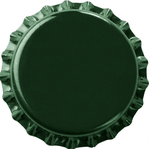 CC29mm TFS-PVC Free, Green with oxygen scav.(6500/box)