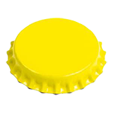 CC29mm TFS-PVC Free, Jaune avec oxygene scav.(6500/boîte)